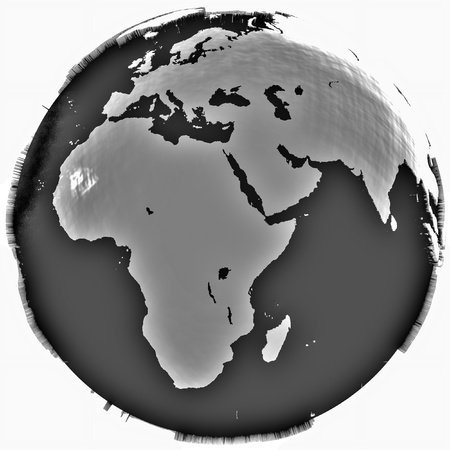 Glass globe  Elements of this image furnishedの写真素材