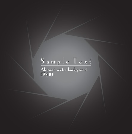 Vector camera lens shutter background. Abstract design.のイラスト素材