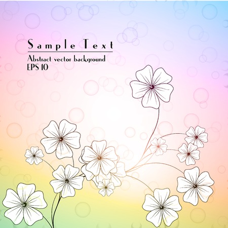 Vector abstract background. のイラスト素材