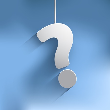 Question mark web icon background illustration.のイラスト素材
