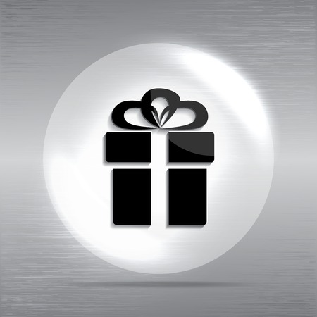 gift web icon illustration.のイラスト素材