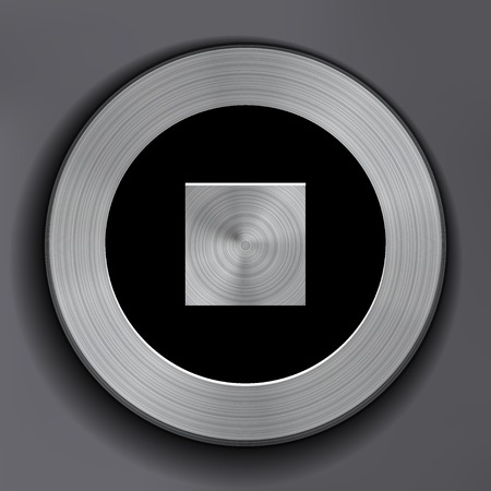 stop icon illustration.