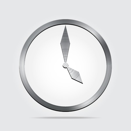 clock icon illustration.のイラスト素材
