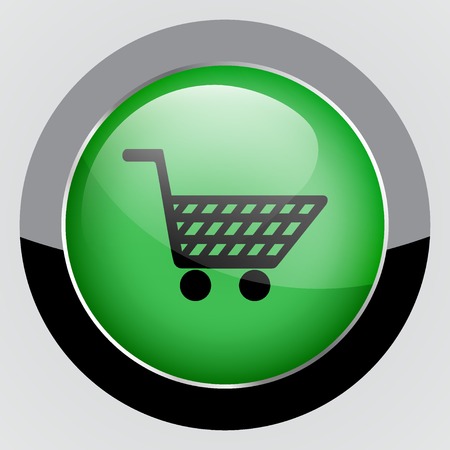 shopping trolley backgrounds illustration.のイラスト素材