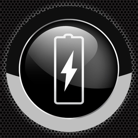 battery icon background illustration.のイラスト素材