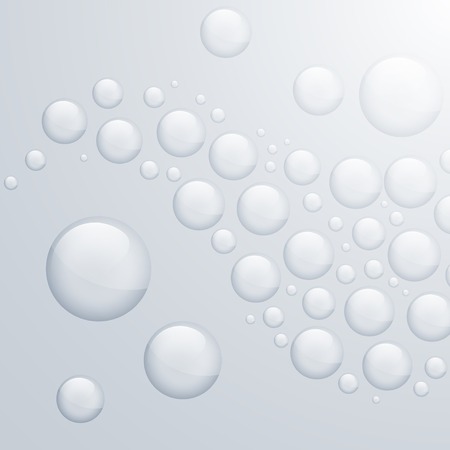 Bubbles background illustration.のイラスト素材