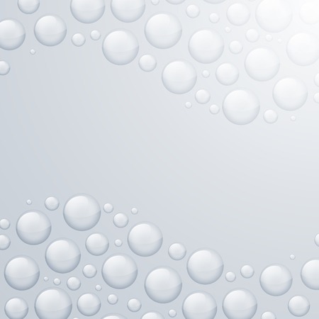Bubbles background illustration.のイラスト素材