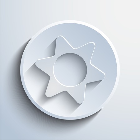 Vector icon gears background. Eps 10 vector illustration.のイラスト素材