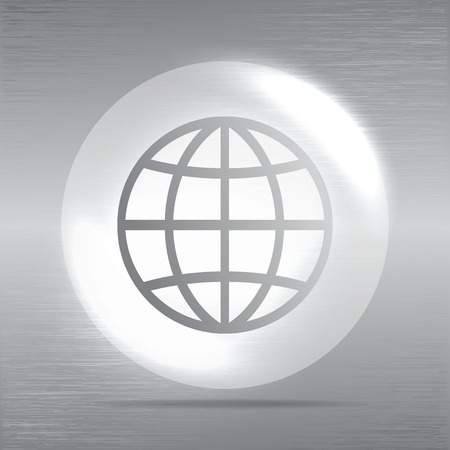 globe icon illustration.のイラスト素材