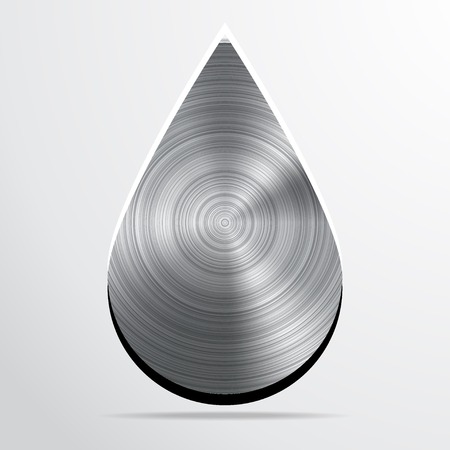 Water drop glass icon. Eps 10 vector illustration.のイラスト素材