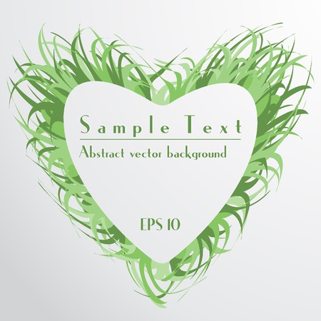 abstract heart background illustration.のイラスト素材