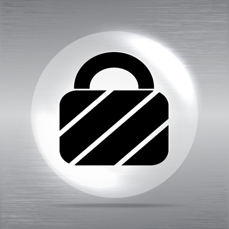 padlock web icon background illustration.のイラスト素材