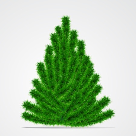 Christmas tree background illustration.のイラスト素材