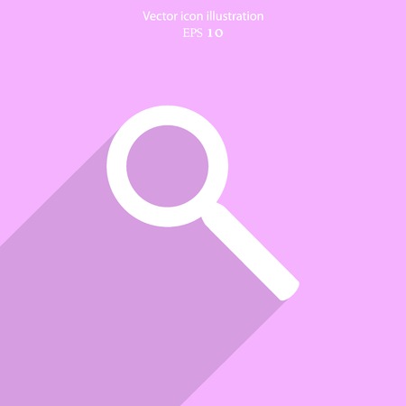 Vector search icon background. Eps 10 vector illustration.のイラスト素材