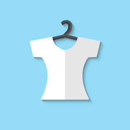 Vector clothes for women web iconのイラスト素材