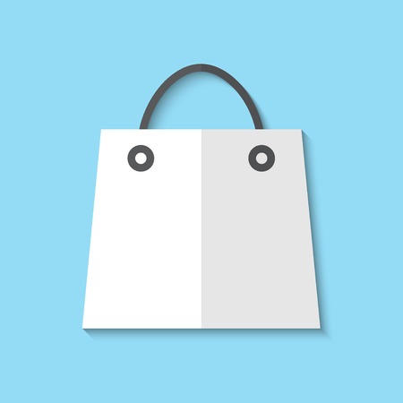 Vector shopping basket web flat iconのイラスト素材