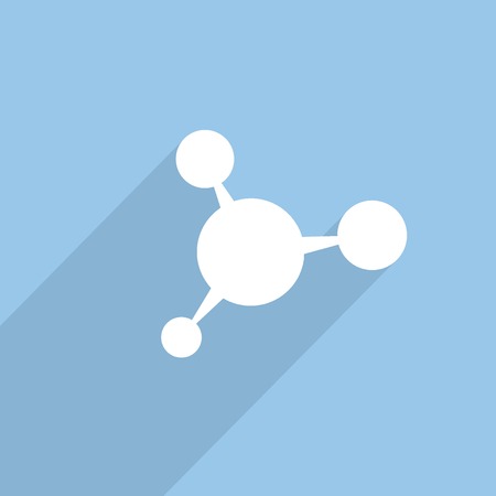 molecule web icon.の写真素材