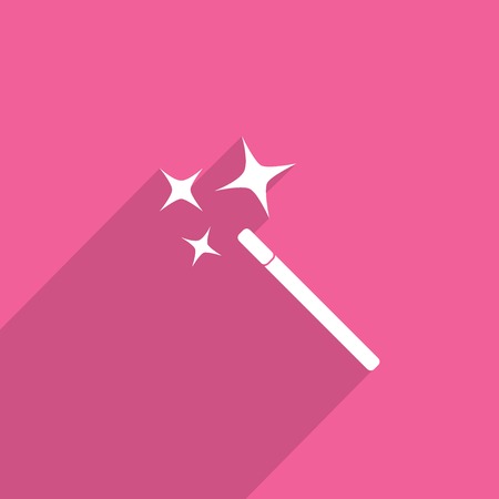 magic wand web icon.の写真素材