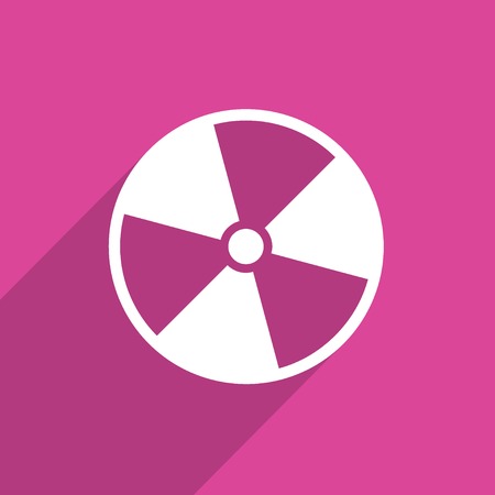 radiation web icon.の写真素材