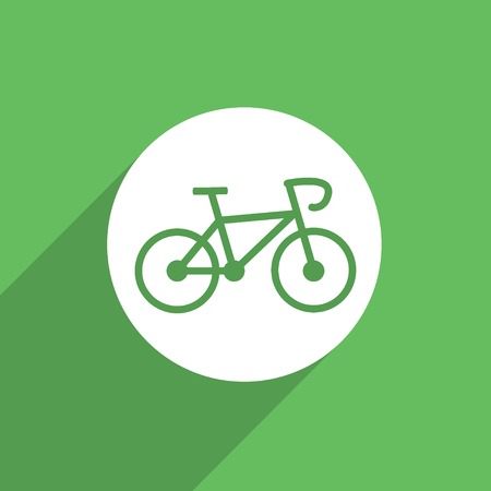 bicycle web icon.の写真素材