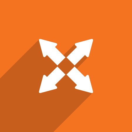 arrow flat icon illustration.の写真素材