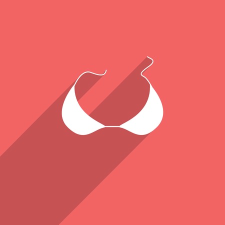 bra icon illustration.の写真素材