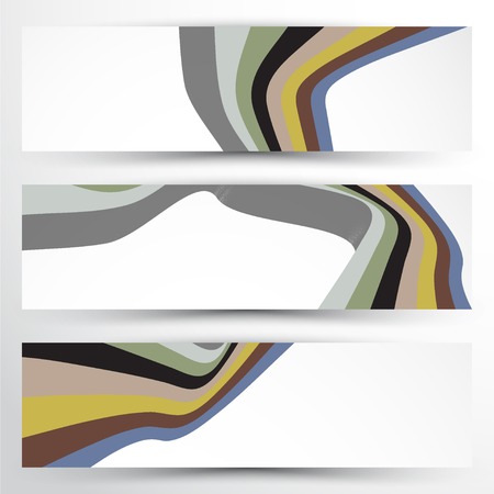 Vector abstract banner backgroundのイラスト素材