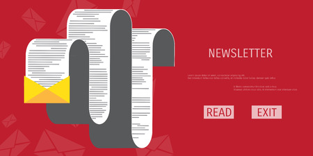 Vector news publication web flat background. Global communication. Social network. Concepts for web banners and promotional materials.のイラスト素材