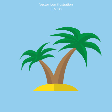 Vector travel flat icon illustration.のイラスト素材