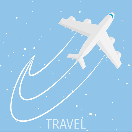 World travel and tourism concept illustration.のイラスト素材