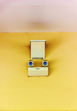 light emergency on wall for people in Building