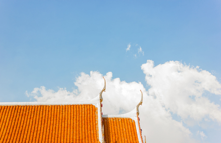 roof of building have colours beautiful.の写真素材