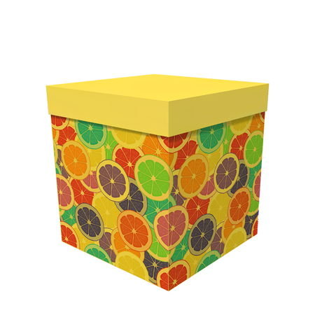 Box with a surprise on his Birthday.のイラスト素材