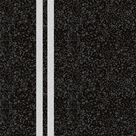Road marking. Vector illustration. The texture of the asphalt.のイラスト素材
