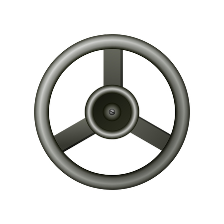The valve for the pipeline. Vector illustration. Industrial equipment.のイラスト素材