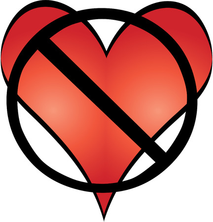 Anti Valentine's Dayのイラスト素材