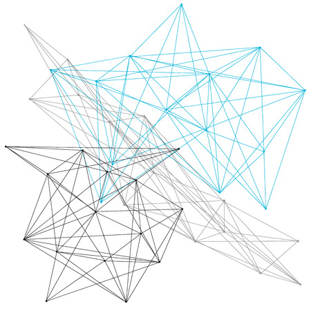 abstract geometric designのイラスト素材