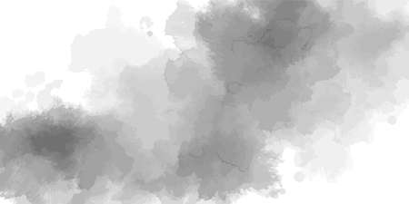 Hand drawn watercolor texture background material, black inkのイラスト素材