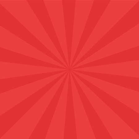 Background template with red background sunburst illustrationのイラスト素材