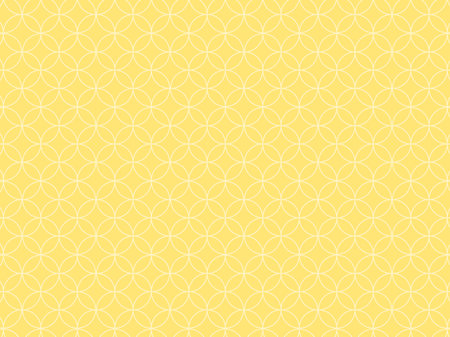 Pastel colored asian traditional pattern banner template,overlapping circlesのイラスト素材