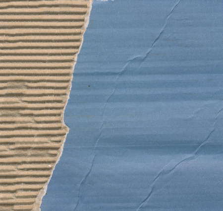 Natural color brown craft paper with floral pattern backgroundの写真素材