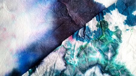Ragged Crumpled. Abstract Grunge picture. Hippie Ethnic Textile. Ikat Print. Beautiful Ink drawn....