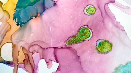 Fashionable Background. Elegant print. Backdrop Canvas Ink. Mixed Pigment. Indian Holi Festival. Meteorite Hand Drawn. Galaxy Fluid.の写真素材