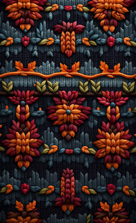 Ethnic Pattern. Decorative stitches Wicker. Gold print Northern Knitted. Native Woven Tapestry. Thematic Royal Background. Arabesque Ethnic Pattern.の素材