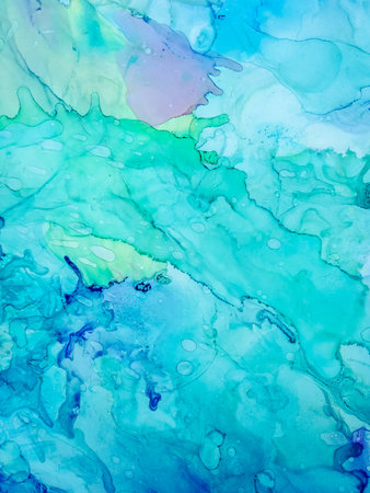 Clouds Macro. Sky color and White color Dirty. Sky clouds Spray. Contrast Ink blots. Aquamarine...