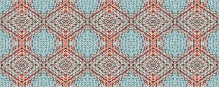 Seamless Ethnic Pattern. Rug macrame Boho Picture. Woven Tapestry Dull Print. Slavic Flat ornament....