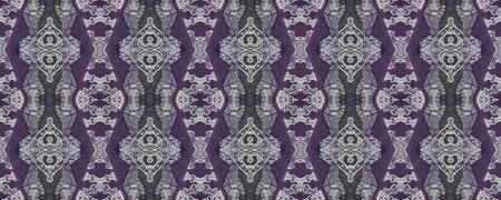 Stitch Embroidery Ethnic ornament. National Needlework. Seamless Wicker on Denim Background. Delicate Blue and White. Geometric Ikat. Delicate Carpet.の写真素材