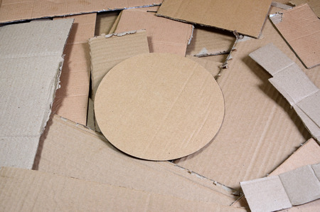 Background of paper textures piled ready to recycle. A pack of old office cardboard for recycling of waste paper. Pile of wastepaperの写真素材