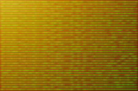 An image of a blurry binary code made up of a set of green numbers on a black background. Motion effect. Tonedの写真素材