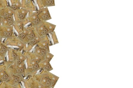 Discovery of insulin into diabetes treatment from Canada 100 Dollars 2011 Polymer Banknotes. Medical innovationの写真素材